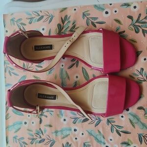 Alex Marie size 6m bright pink strappy sandals